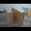 Die verpackten Fahrräder